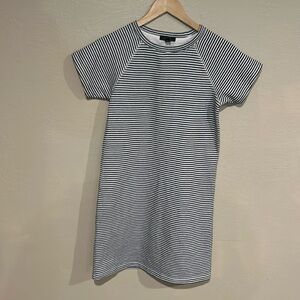 J. Crew Striped Cozy Beach Dress